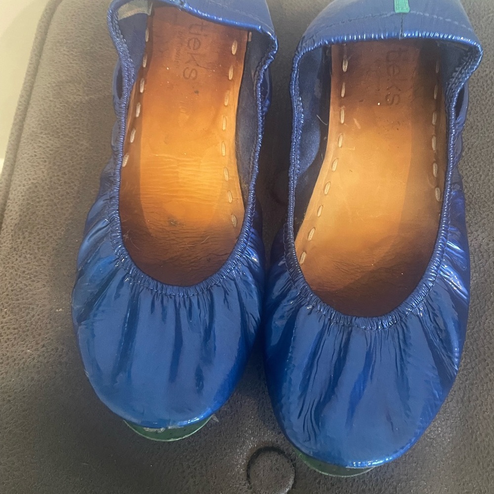 Tieks Limited Edition Sapphire Blue Flats